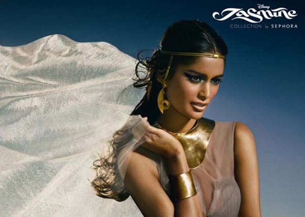 Alyssah Ali Disney Jasmine Beauty collection at Sephora