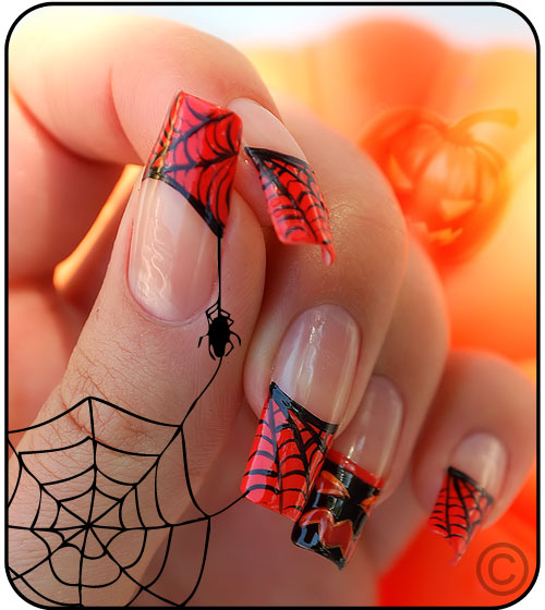 amazing Halloween nails