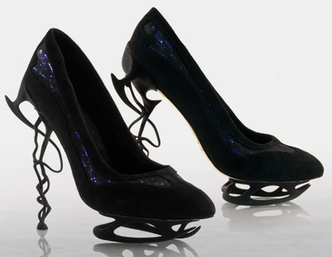 Anastasia Radevich shoes collection 2011 kinetik LED pumps