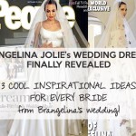 Angelina Jolie wedding dress