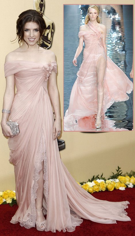 Anna Kendrick Elie Saab Dress 2010 Oscars