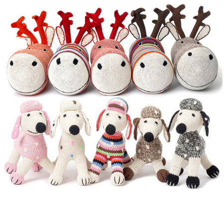 Anne Claire Petit Accessories Elf and Dogs
