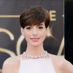 Anne Hathaway 2013 Oscars makeup jewelry