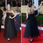 Anne Hathaway Giambattista Valli dress 2013 SAG Awards
