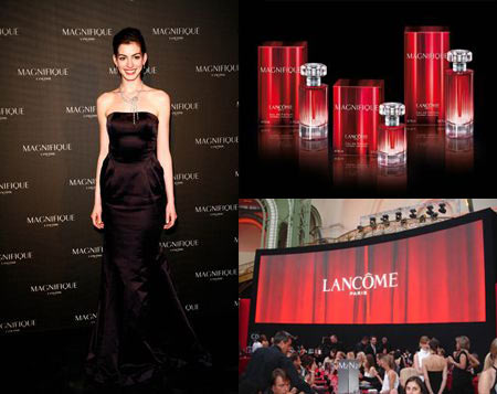 Anne Hathaway Launches Lancôme Magnifique