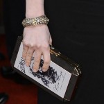 Anne Hathaway Les Miserables clutch 2013 BAFTA Awards