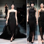 Armani Prive Haute Couture Spring 2009 collection black 1