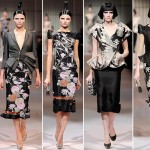Armani Prive Haute Couture Spring 2009 collection black 4