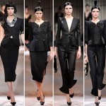Armani Prive Haute Couture Spring 2009 collection black 6
