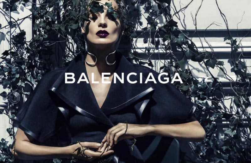 Balenciaga Spring Summer 2014 ad campaign Daria Werbowy