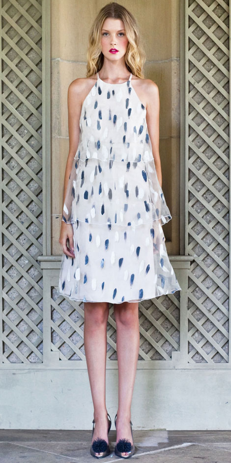 Favorite Summer Dresses: Hand Painted Three Tier Isoude Dress
