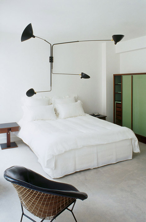 bedroom design Azzedine Alaia