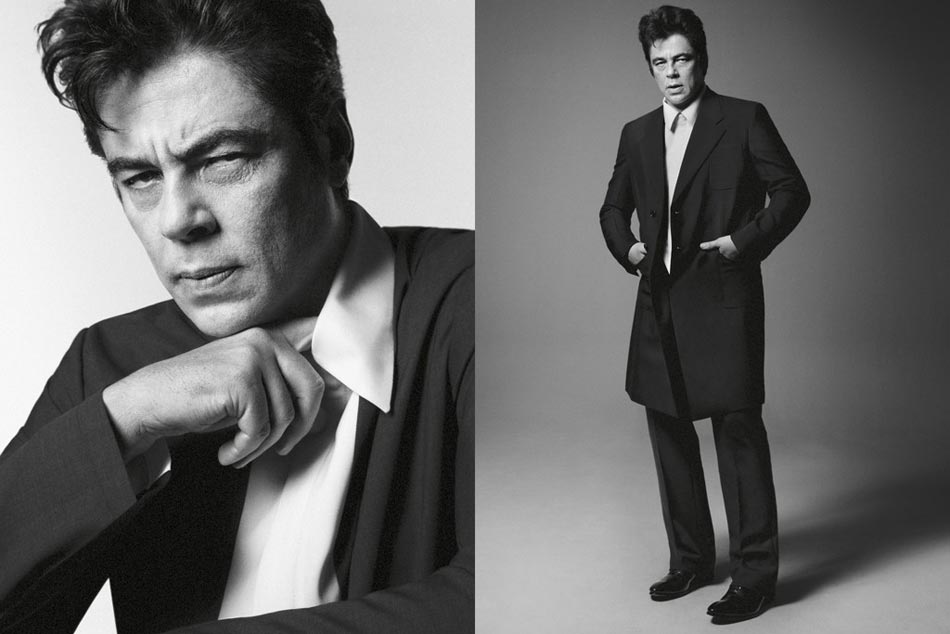 Benicio del Toro Prada 2013 ad campaign