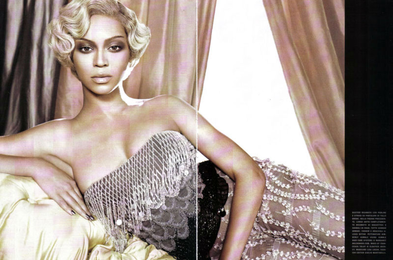 Beyonce Italian Vogue April 2009 photo