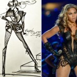 Beyonce Super Bowl stage outfit Rubin Singer