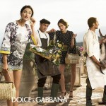 Bianca Balti Catherine McNeil Eva Herzigova Dolce Gabbana SS2014 ad campaign