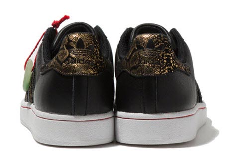 black Adidas Originals Chinese New Year sneakers
