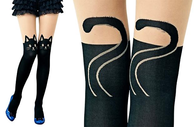 Dare To Wear These Black Cat Tights?