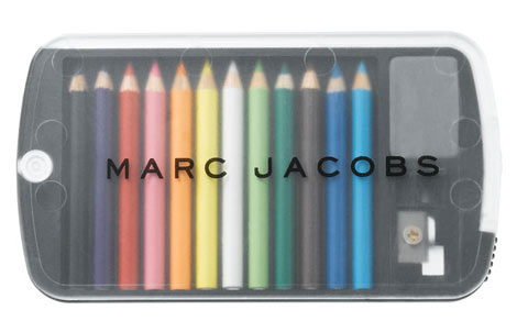 Bookmarc colored pencils by Marc Jacobs