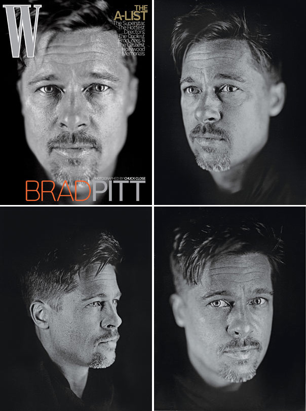 Brad Pitt W Magazine February 2009