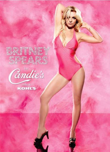 Britney Spears Candies ad campaign 2009 3