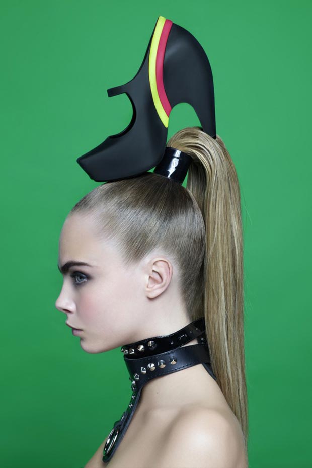 Karl Lagerfeld, Cara Delevingne, Melissa Shoes. Fun To Wear, Fun To Watch!