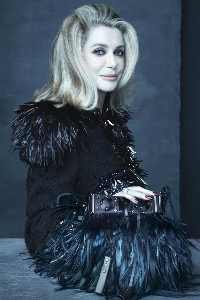 Catherine Deneuve Louis Vuitton Spring 2014 ad campaign