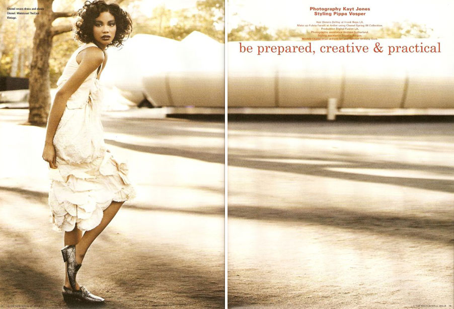 Chanel Iman i D magazine May 2009 2
