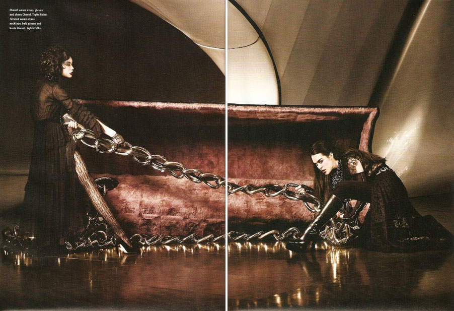 Chanel Iman i D magazine May 2009 4