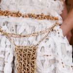 Chanel Summer 2016 Couture wood fabric scraps