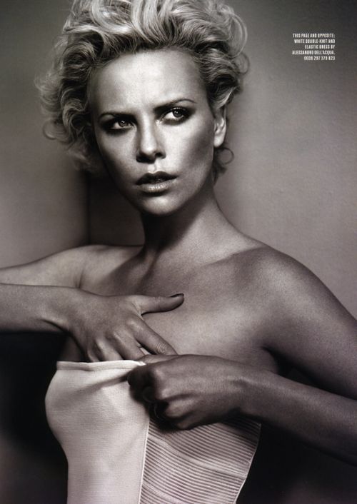 Charlize Theron In GQ Magazine July 2008
