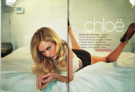Chloe Sevigny Very Elle Magazine
