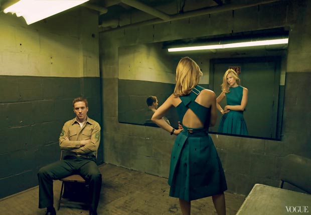 Claire Danes Damian Lewis by Annie Leibovitz Vogue US
