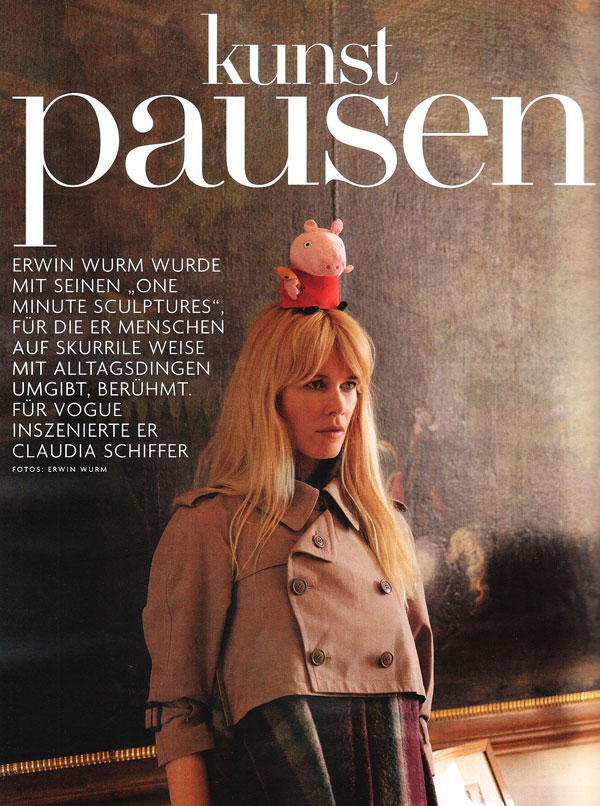 Claudia Schiffer Vogue Germany November 2009 1