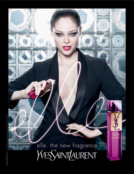 Coco Rocha YSL Elle perfume ad