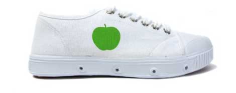 Comme Des Garcons Spring Court Sneakers