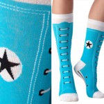 Converse Hi Top Socks blue