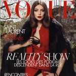 Daria Werbowy Vogue Paris august 2008 cover