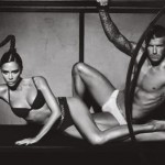 David Victoria Beckham Armani Underwear Ad Campaign