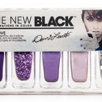 Demi Lovato The New Black purple nail polish set