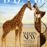 Demi Moore Harper s Bazaar April 2010 cover