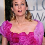 Diane Kruger Lacroix dress Golden Globes 2010