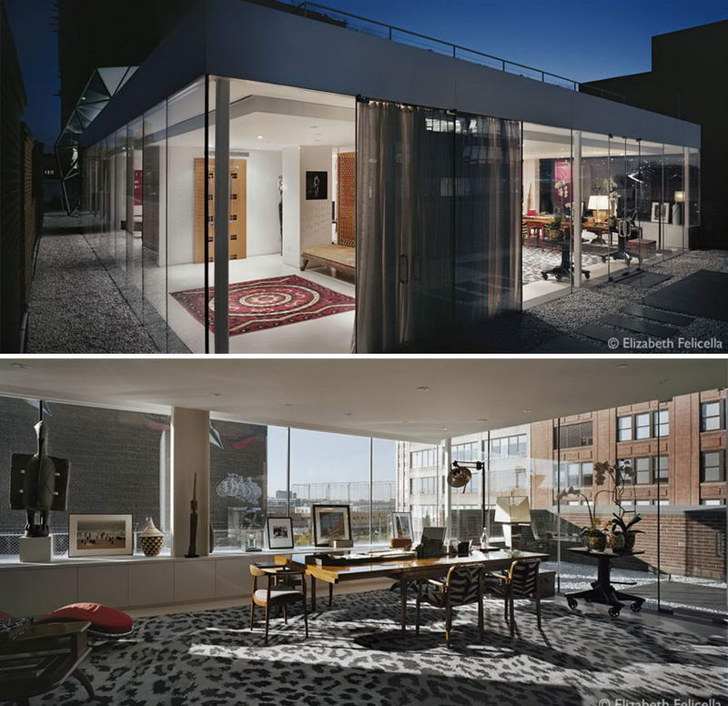 Diane Von Furstenberg Studio Headquarters Rooftop Diamond Penthouse