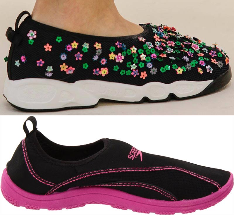 Dior Couture sneakers vs affordable 