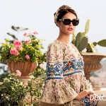 Dolce Gabbana eyewear 2014 ad campaign Bianca Balti