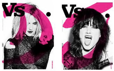 Drew Barrymore And Juliette Lewis Cover Vs. Magazine FW 2009