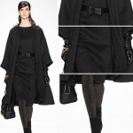 elegant all black elegant outfit Badgley Mischka Fall 2014