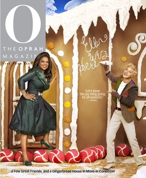 Ellen Oprah O Magazine December 2009