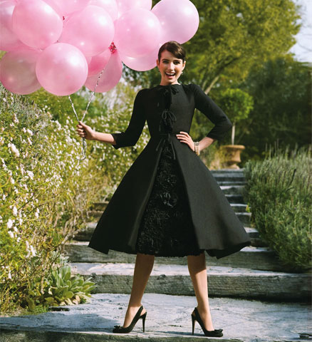 Emma Roberts Audrey Hepburn American Icons Glamour