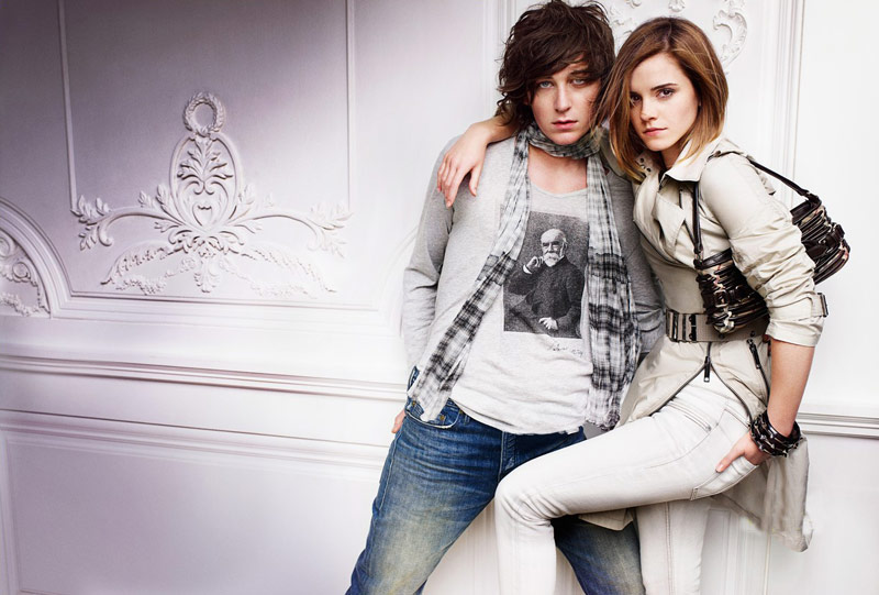 Emma Watson Burberry Spring Summer 2010 ad campaign 3